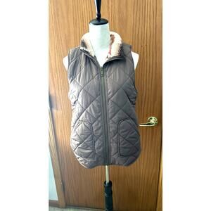 Purple Multicolor Reservable Vest Size Medium